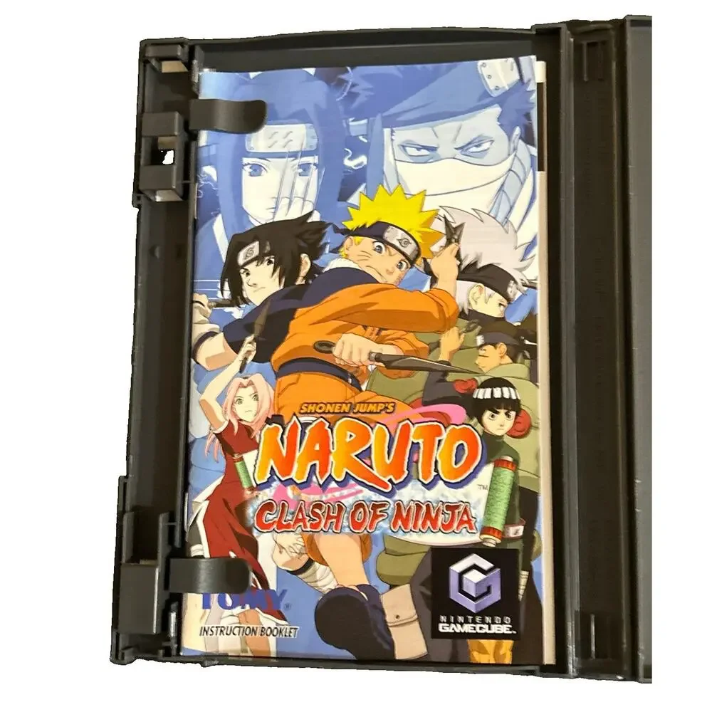 Naruto Clash of Ninja Nintendo GameCube 2006 Complete With Manual Tested & Works